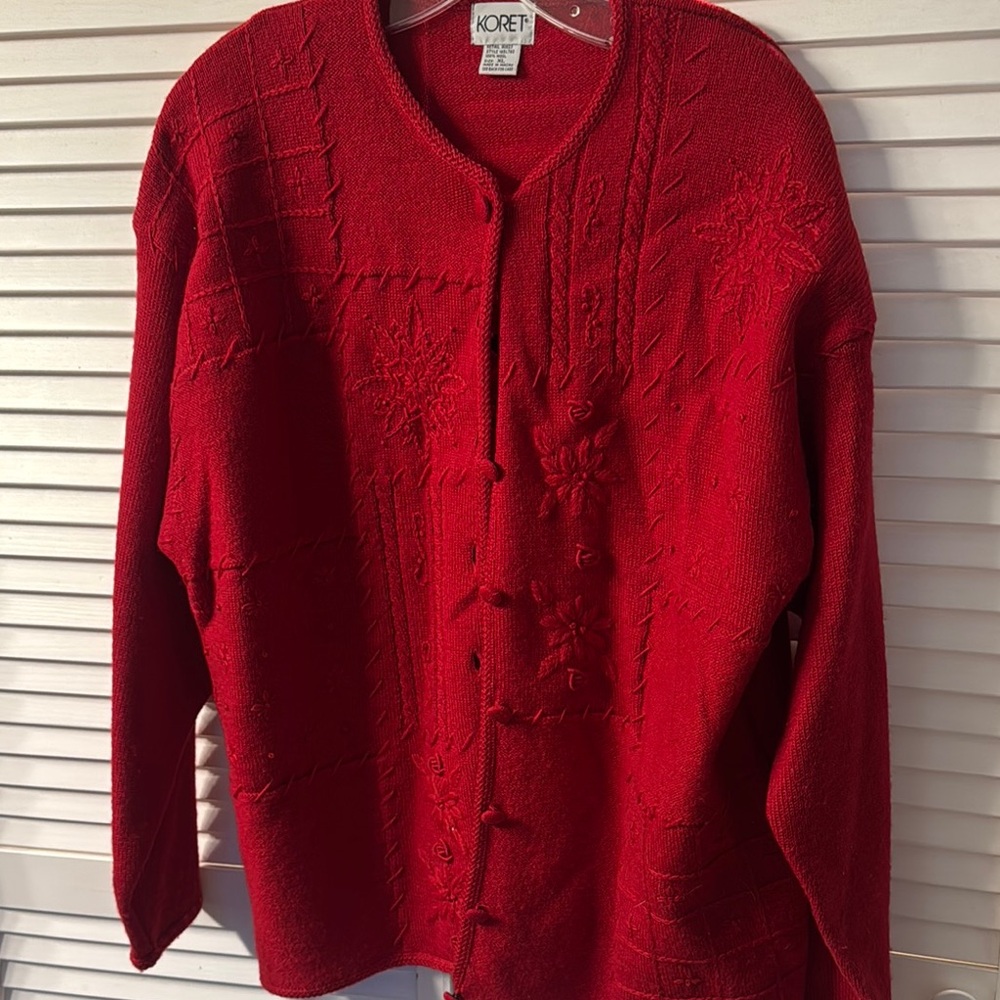 Koret Women's Red Sweater